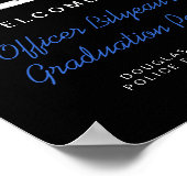 Beängstigende Partei für die Polizeischulung in dü Poster (Ecke)