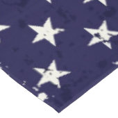 Beängstigende patriotische amerikanische Flagge Tischdecke (Schrägansicht)