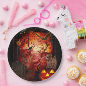 Beängstigende Platte für Ihr Halloween-Party Pappteller (Party)