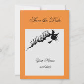 Beängstigende Rotzunge Broom Thunder_Cove Hallowee Magneteinladung (Vorderseite)