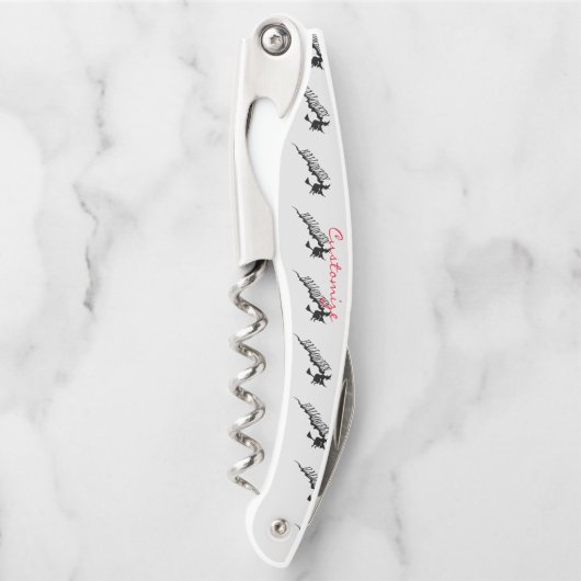 Beängstigende Rotzunge Halloween Thunder_Cove Kellnermesser (Vorderseite)