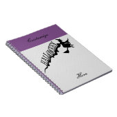 Beängstigende Rotzunge Halloween Thunder_Cove Notizblock (Rechte Seite)