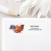 Beängstigende Rücksendeadresse der amerikanischen (Insitu)