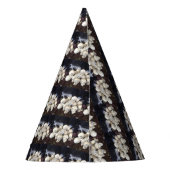 Beängstigende Schädel mit wackeligen Augenballen Partyhütchen (Rückseite)