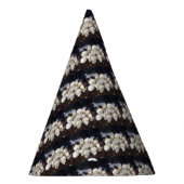 Beängstigende Schädel mit wackeligen Augenballen Partyhütchen (Rechts)