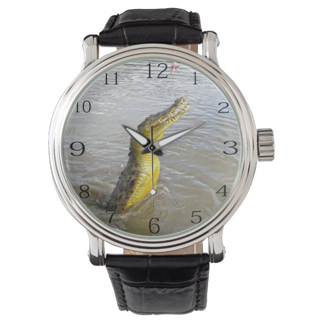 Beängstigende Schnapper: Der Sprung des Krokodils, Armbanduhr (Vorderseite)