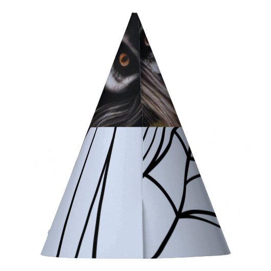 Beängstigende Skeleton Hexe für ein gruseliges Hal Partyhütchen (Rückseite)