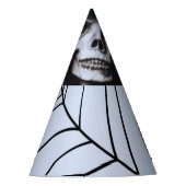 Beängstigende Skeleton Hexe für ein gruseliges Hal Partyhütchen (Vorderseite)