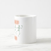 Beängstigende Skelette Kaffeetasse (Mittel)
