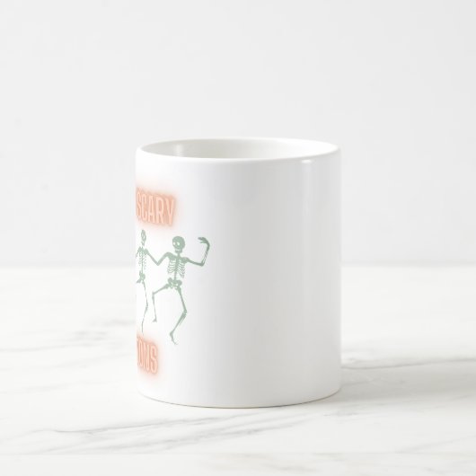Beängstigende Skelette Kaffeetasse (Mittel)