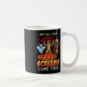 Beängstigende Skelettmonster Ghost Funny Lazy Cree Kaffeetasse