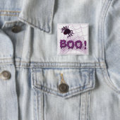 Beängstigende Spinne Button (Beispiel)