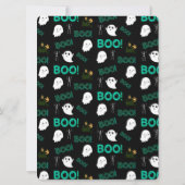 BEÄNGSTIGENDE SPOOKY-HALLOWEEN-PARTY-EINLADUNG EINLADUNG (Rückseite)