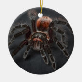 Beängstigende Tarantula-Spinne Arachnophobia Keramik Ornament (Vorne)