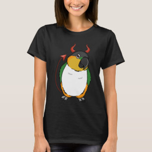 Beängstigende Teufelskleider Parrot I Schwarzer Ko T-Shirt
