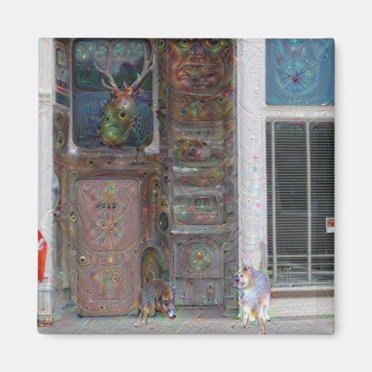 Beängstigende Träume Magnet (Vorne)