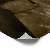 Beängstigende Treppe auf gruselige Halloween-Proph Poster (Ecke)