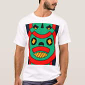 Beängstigende Tribe Art T-Shirt (Vorderseite)