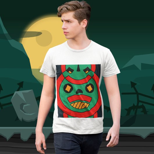 Beängstigende Tribe Art T-Shirt