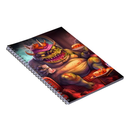 Beängstigende Trolle Notizblock (Rechte Seite)