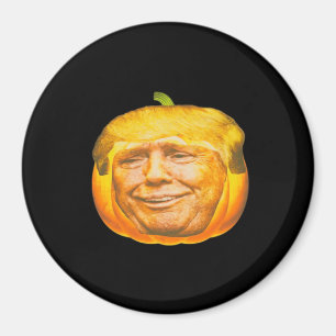 Beängstigende Trumpkin Pumpkin Halloween-Party Des Magnet