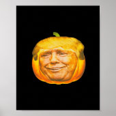 Beängstigende Trumpkin Pumpkin Halloween-Party Des Poster (Vorne)