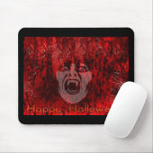Beängstigende Vampir Lady in Blood Mousepad (Mit Mouse)