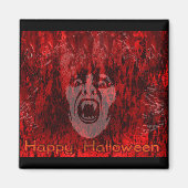 Beängstigende Vampirmutter im Blutmagnet Magnet (Vorne)