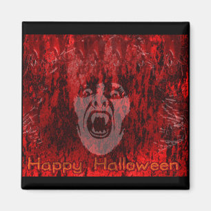 Beängstigende Vampirmutter im Blutmagnet Magnet