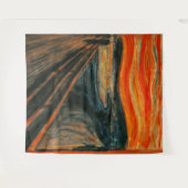 Beängstigende Verwirrung beim Halloween-Maskenbild Wandteppich (Vorderseite (Horizontal))