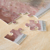 Beängstigende Viktorianische Frau mit Blume auf Wa Puzzle (Seite)