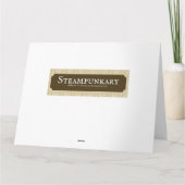 Beängstigende Viktorianischen zwei junge Mädchen B Karte (Rückseite)