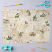 Beängstigende Vögel und Papier-Ephemeriden-Gewebe Seidenpapier (Basteln)