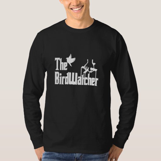 Beängstigende Vogelbeobachtung des Vogelbeobachter T-Shirt (Vorderseite)