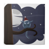 beängstigende Weihnachtskeule Fliese (Vorderseite)