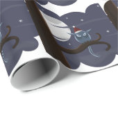 beängstigende Weihnachtskeule Geschenkpapier (Rolleneckpunkt)