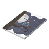 beängstigende Weihnachtskeule Notizblock (Rotiert)