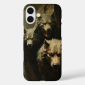 Beängstigende Wolfen TelefonCase Case-Mate iPhone Hülle (Rückseite)