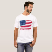 Beängstigender amerikanischer Flag-T - Shirt (Vorne ganz)