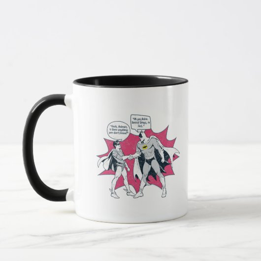 Beängstigender Batman und Robin Handshake Tasse (Links)
