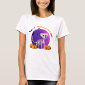 Beängstigender Beagle Halloween Full Moon T - Shir T-Shirt (Vorderseite)