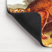 beängstigender Bobcat Mousepad (Ecke)