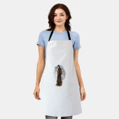 Beängstigender Boykin Spaniel Hund Hexenhut Hallow Schürze (Getragen)