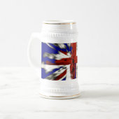 Beängstigender Briten Jack Bierglas (Vorderseite Links)