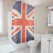 Beängstigender Briten Jack Duschvorhang (Beispiel)