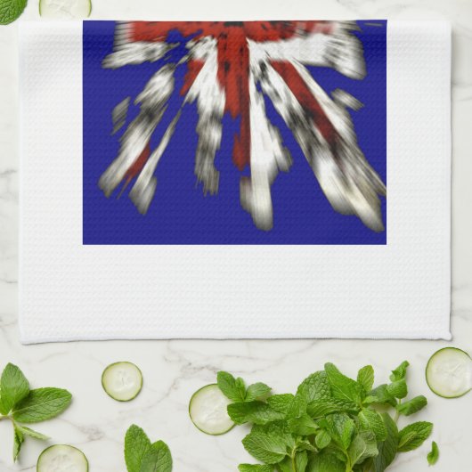 Beängstigender Briten Jack Handtuch (Gefaltet)