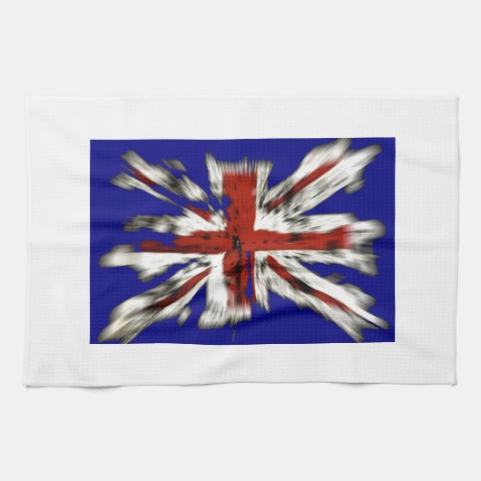 Beängstigender Briten Jack Handtuch (Horizontal)