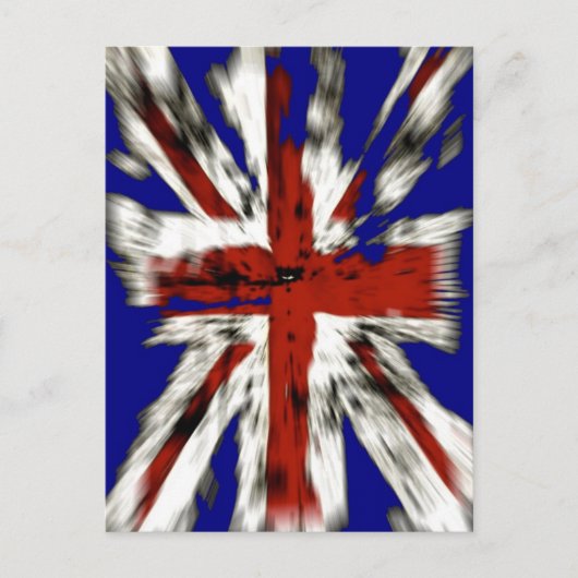 Beängstigender Briten Jack Postkarte (Vorderseite)