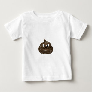 Beängstigender Cartoon Gekackt Baby T-shirt