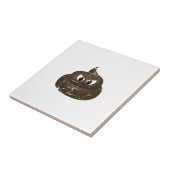 Beängstigender Cartoon Gekackt Fliese (Seite)